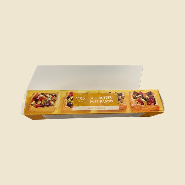 All butter puff pastry