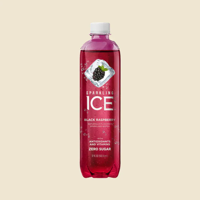 Black Raspberry Flavored Sparkling Water