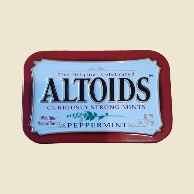 ALTOIDS Curiously Strong Mints Peppermint