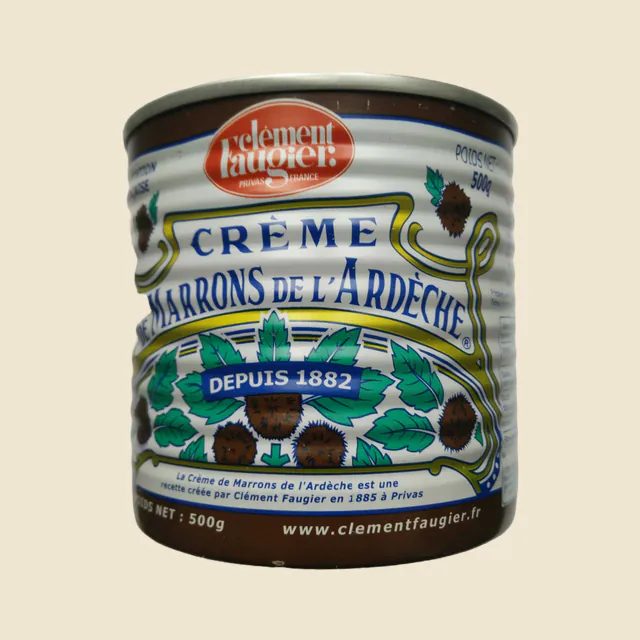 Clement Faugier - Vanilla Chestnut Spread, 17.5oz (500g)