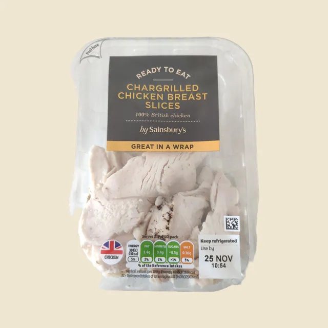 Chargrilled British Chicken Breast Slices