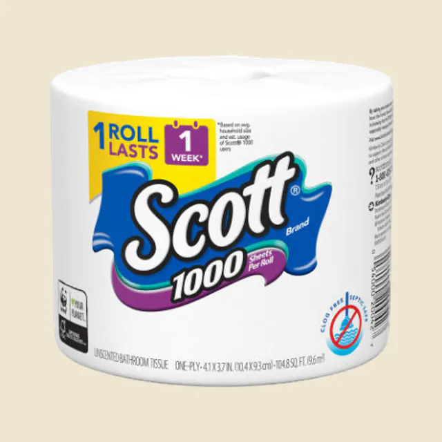 1000 sheets - 1 roll