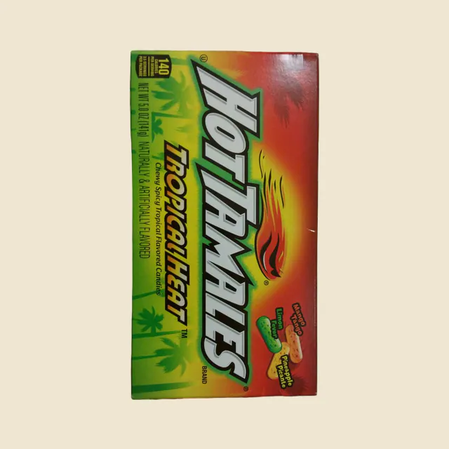 Chewy spicy candies