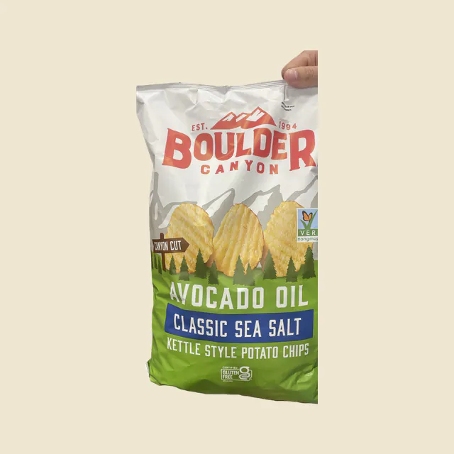 Avocado Oil Classic Sea Salt Kettle Style Potato Chips