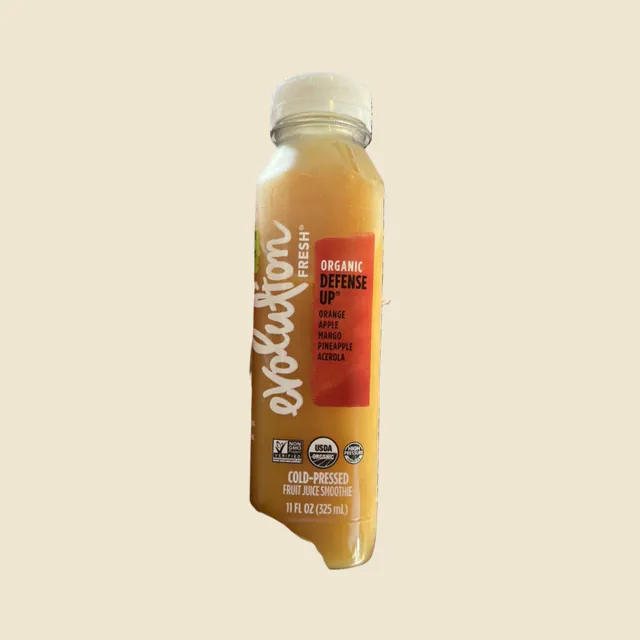 Organic Defense Up Cold-Pressed Fruit Juice Smoothie