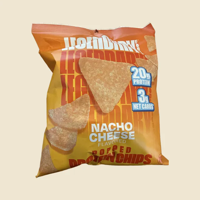 Nacho Cheese Popped Protein Chips
