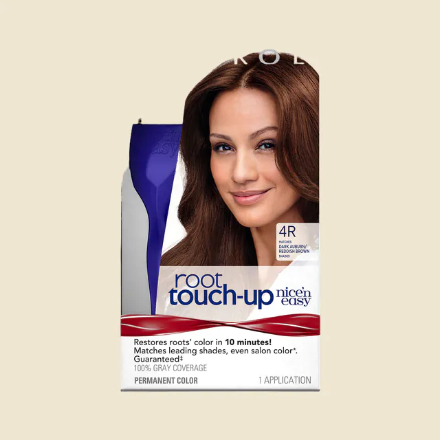 Nice 'n Easy Root Touch-Up Permanent Hair Color, 4R Dark Auburn