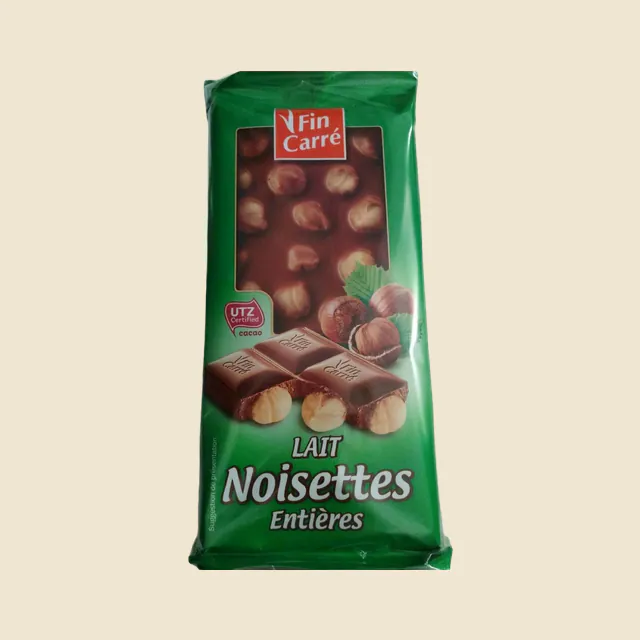 Chocolat Au Lait Noisettes