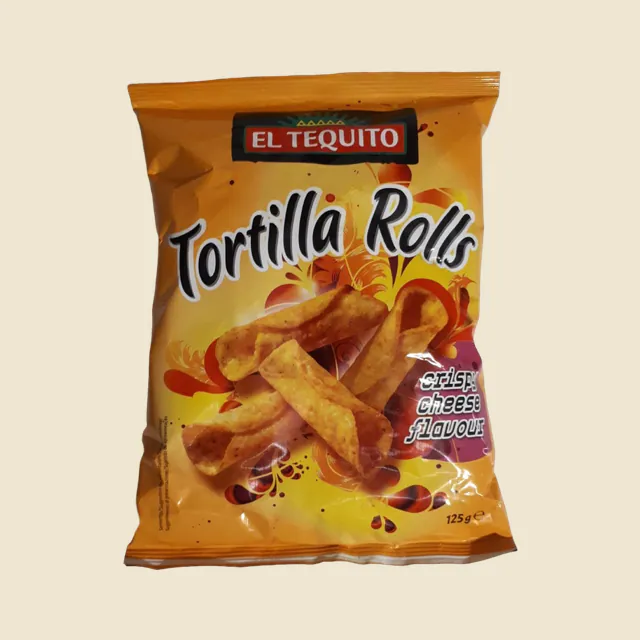 Tortilla Rolls crispy cheese flavour