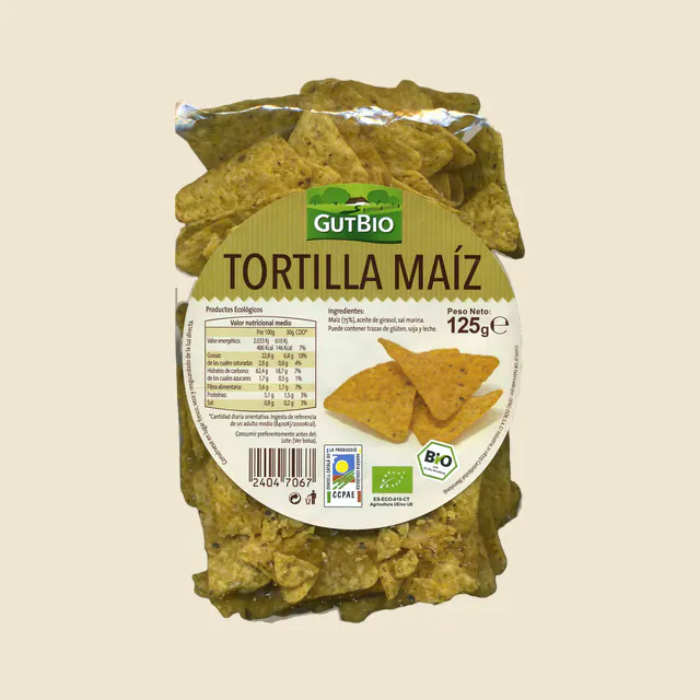 Tortilla maíz