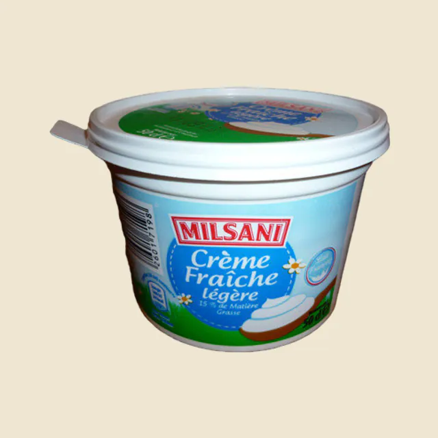 Crème fraîche allégée