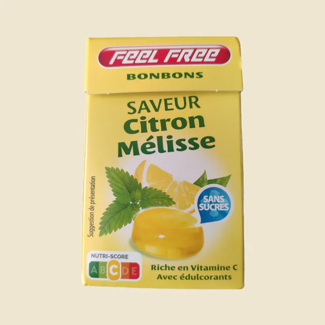 Bonbons menthe et saveur eucalyptus