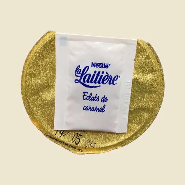 L'Ile Flottante aux éclats de caramel