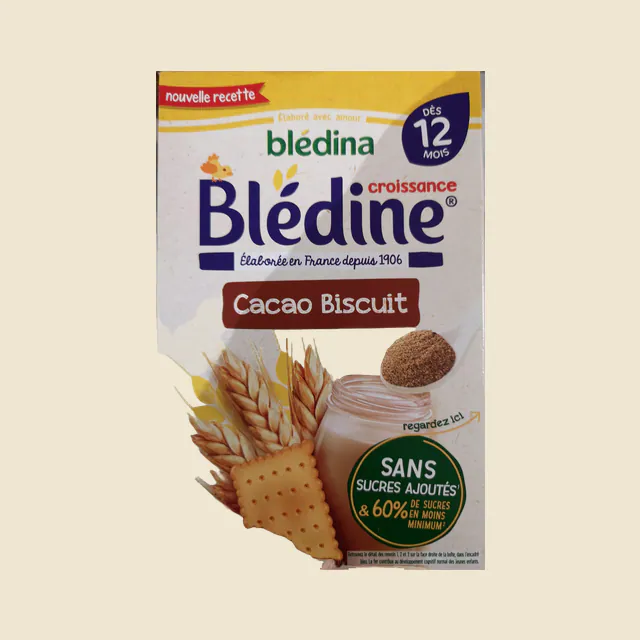 BLEDINA BLEDINE Croissance Choco Biscuit 400g Dès 12 Mois