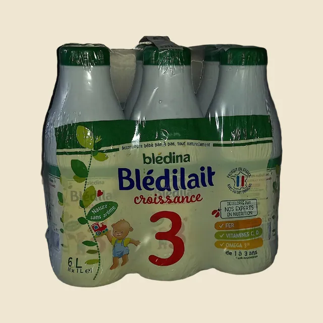 BLEDINA Blédilait Croissance 6X1L - dès 12 mois