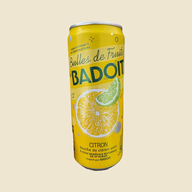 Badoit bulles de citron