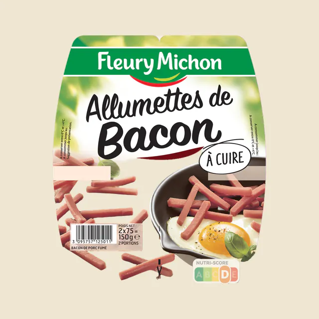Allumettes de Bacon Fumé