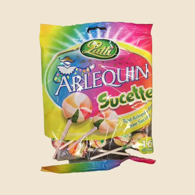 X16 Sucettes Arlequin Lutti