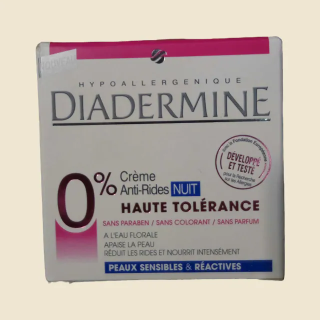 Crème Anti-Rides Nuit Haute Tolérance