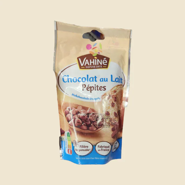 Pépites de chocolat au lait