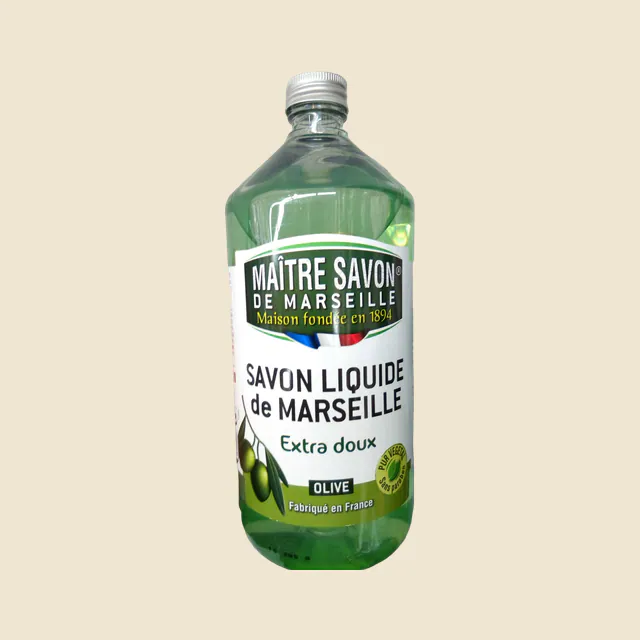 Savon liquide de Marseille extra doux Olive
