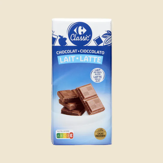 Chocolat lait