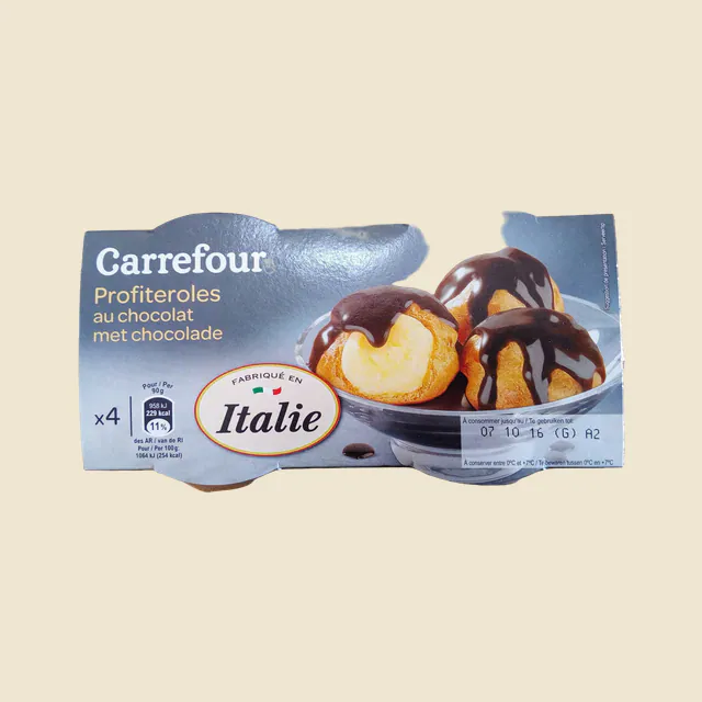 Profiteroles au chocolat
