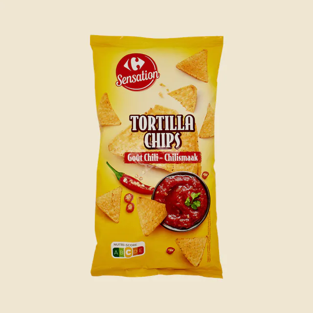 TORTILLA CHIPS Goût Chili