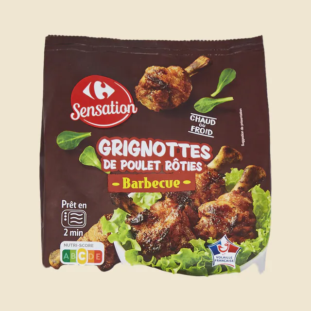 Grignottes de poulet rôties -Barbecue