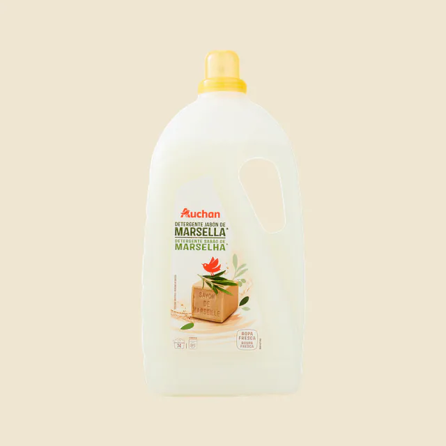 Lessive liquide parfum savon de Marseille