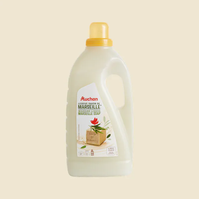 Lessive liquide parfum savon de Marseille