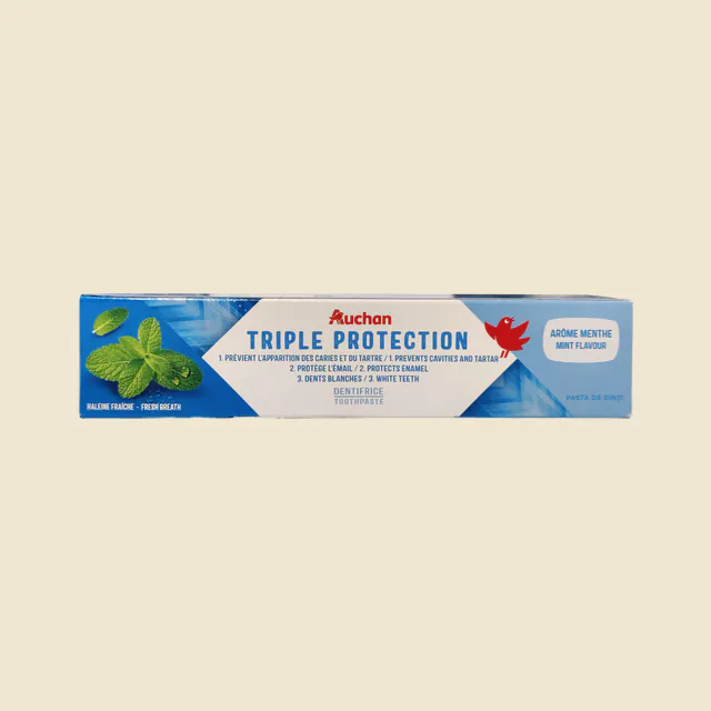 Dentifrice triple protection