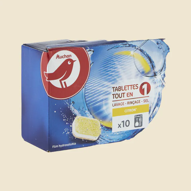 Tablettes lave-vaisselle tout en un citron