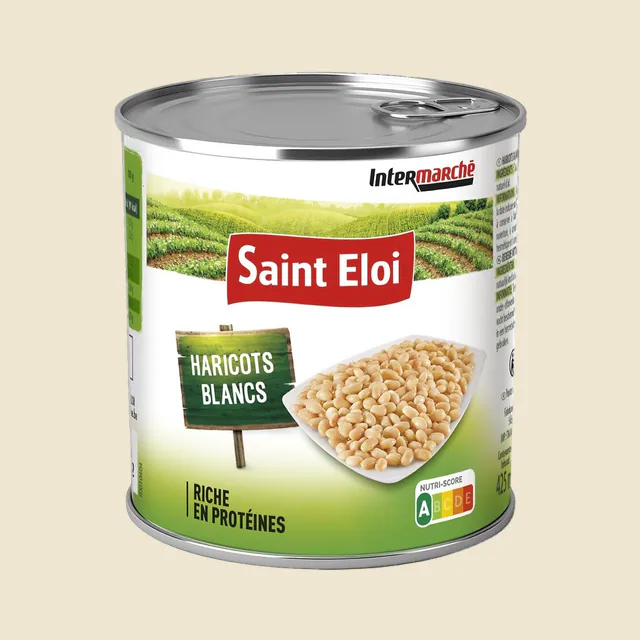 Haricots blancs préparés - 1/2