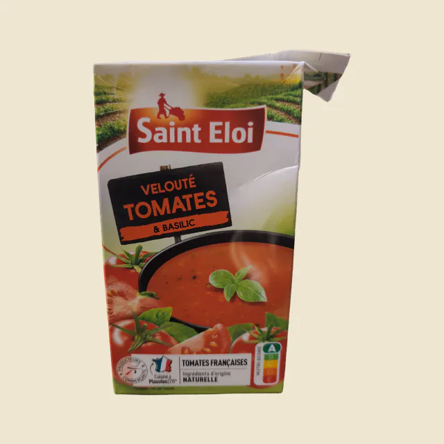Potage St-eloi Tomate / Basilic