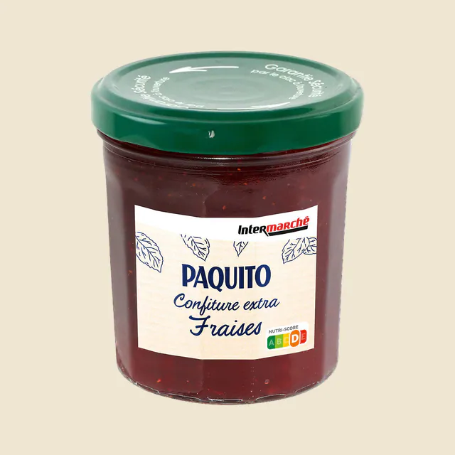 CONFITURE EXTRA de fraises 50% fruits