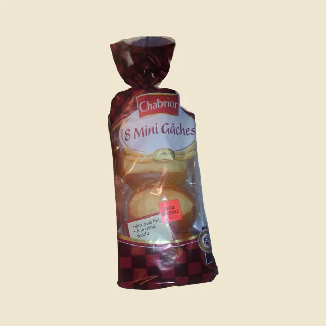 Mini gâches pur beurre *8 360g