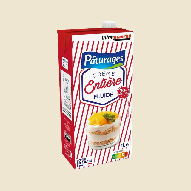 Creme uht 30% mg liquide bq 1l