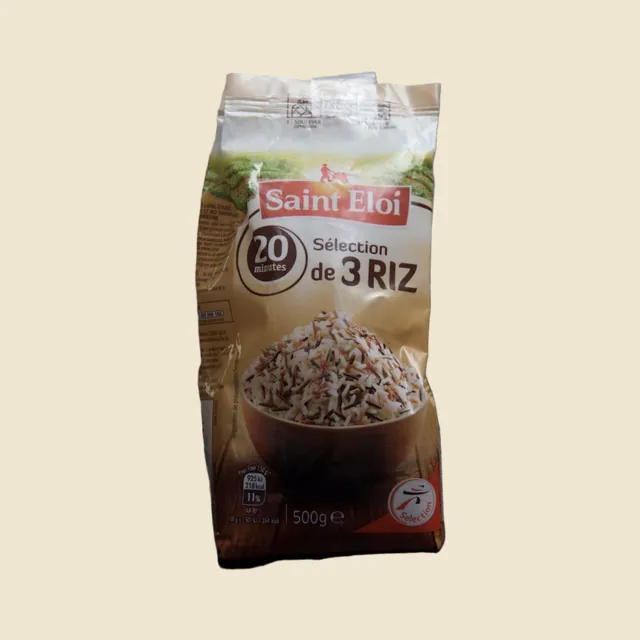 Sélection de 3 riz
