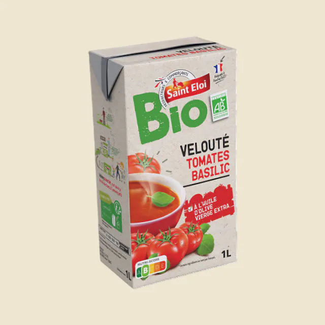 Veloute tomates basilic bio 1l