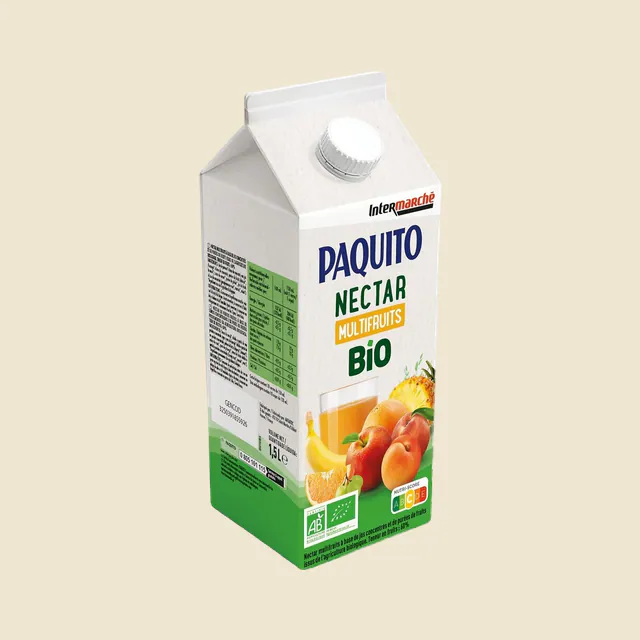 Brique 1,5L Nectar MultiFruits Bio