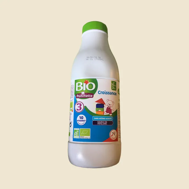 Lait de croissance BIO 1L
