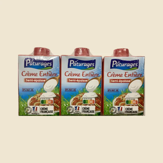 Crème Entière Semi-épaisse