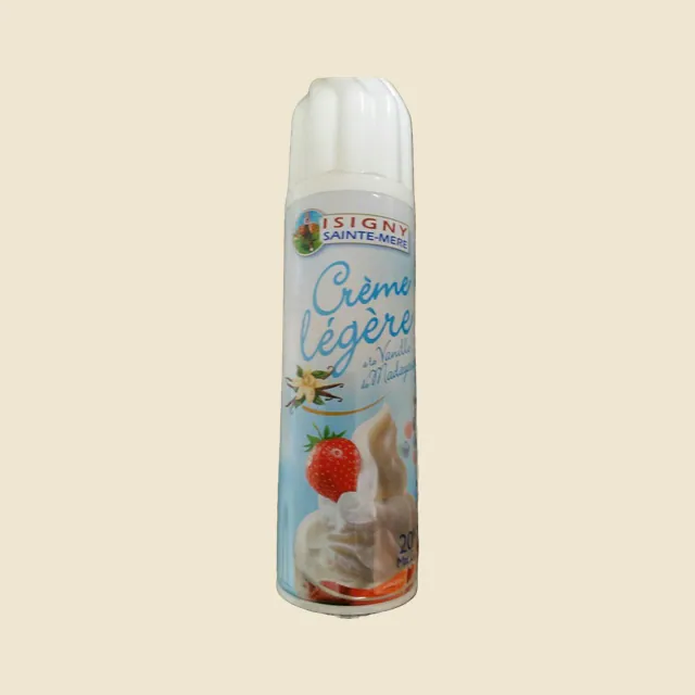 Crème légère Fouettée