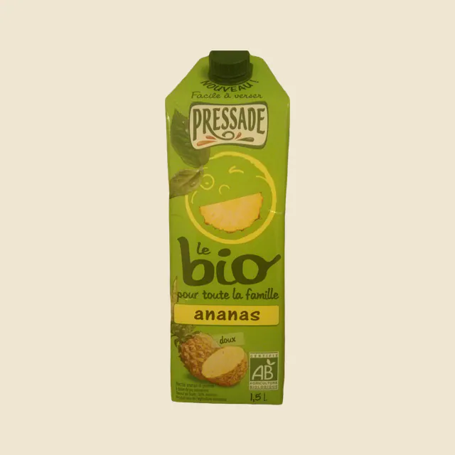 Pressade ananas bio