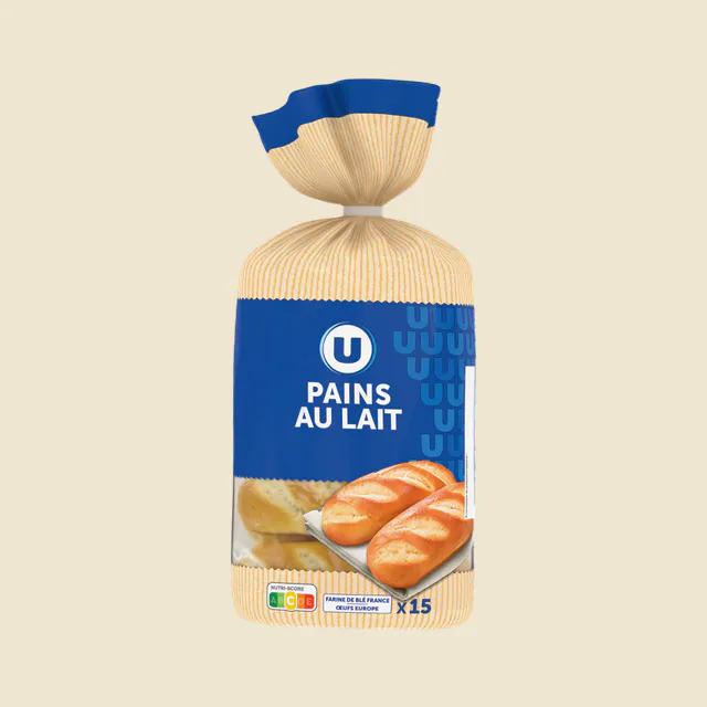 Pains au lait x15 - 525g