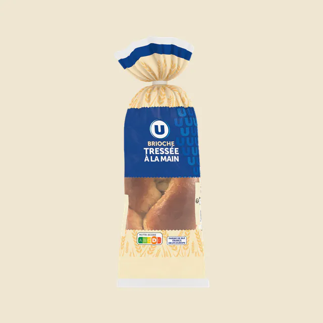Brioche tressée 600g