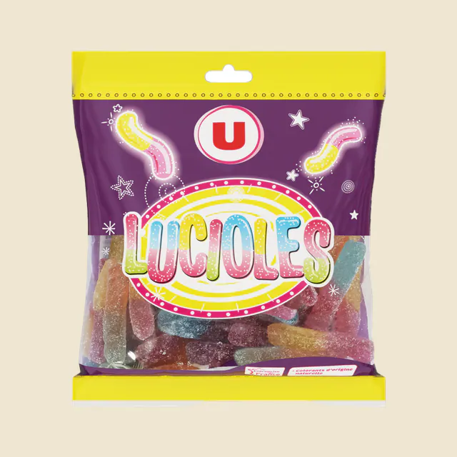 Confiserie gélifiés lucioles