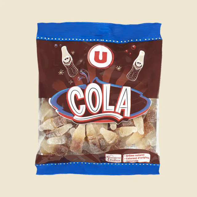 Confiserie gélifiée cola