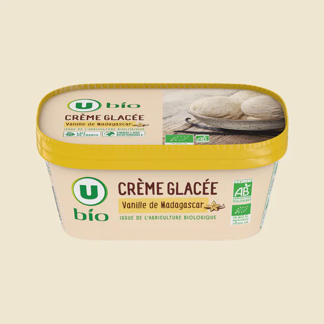 Bac Crème glacée à la vanille de Madagascar - 471g